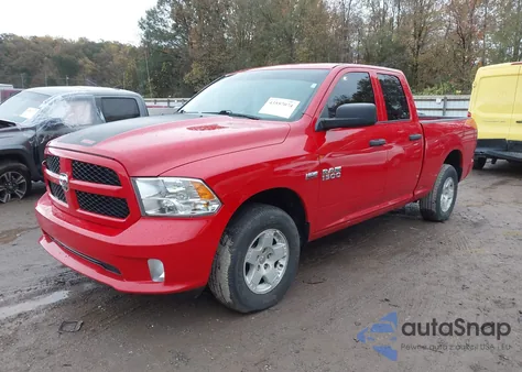 2017 Ram 1500 Express 4X4 6'4 Box из США, поврежденный, VIN 1C6RR7FT2HS852137